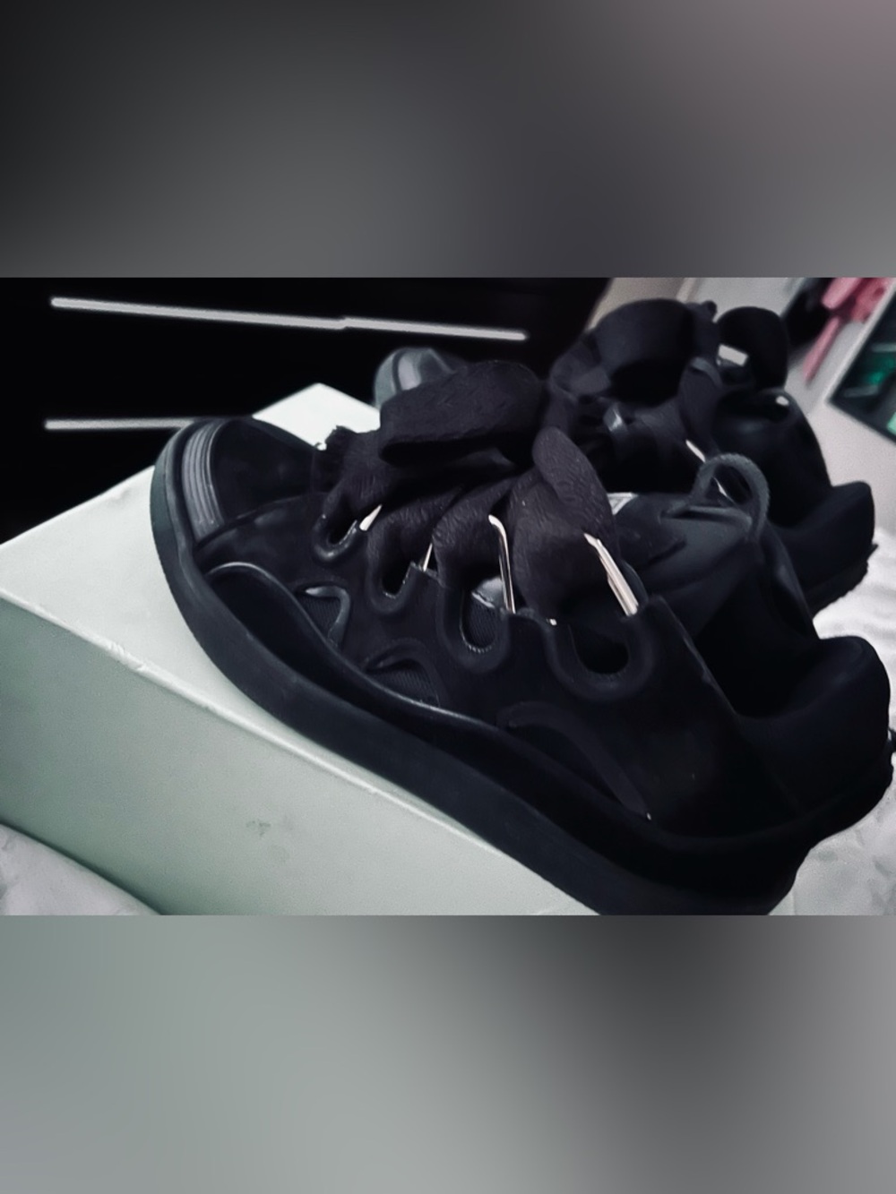 Lanvin Curb All Black EUR 43